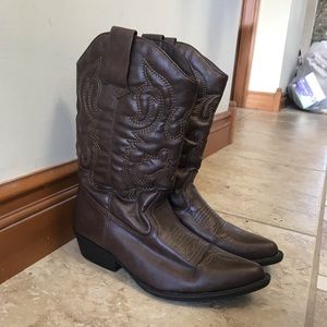 Brown Cowgirl Boots